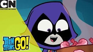 Teen Titans Go  Dinner Date With Raven  Cartoon Network UK 🇬🇧 [upl. by Enirrok]