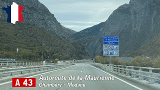 France F A43 Chambéry  Modane French Alps [upl. by Adnaerb991]