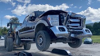 Buying A Wrecked 2011 Ford F350 For Hauling [upl. by Kyrstin499]