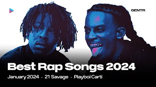 BEST RAP SONGS OF JANUARY 2024 [upl. by Nirehtac]