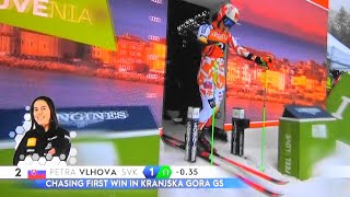 Petra Vlhova  Giant Slalom  Kranjska Gora  RUN 2  2024 [upl. by Yenhpad38]