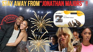 Jonathan Majors And Meagan Good Is It Real or Fake viralvideo celebrity clubshayshay [upl. by Airotnahs]