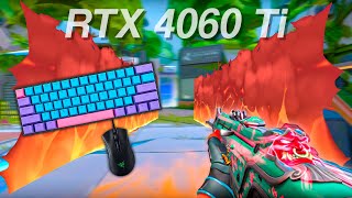 Valorant But its 500 FPS  RTX 4060 Ti [upl. by Leahcimrej957]