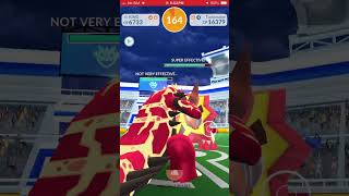 EmberDragon Pulse T3 Turtonator vs Primal Groudon Only No Rejoin Cloudy pokemongo turtonator [upl. by Airual871]