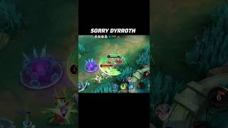 Sorry Dyrroth balmond monsterbalmond mlbb mobilelegends [upl. by Bassett89]