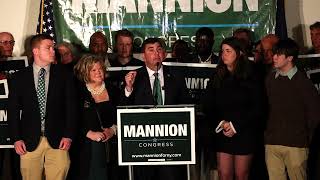 NY State Senator John Mannion declares victory in NY22 election [upl. by Phaih101]