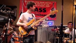 snarky puppy bass solo Michael League bass bash 2014 [upl. by Hairehcaz394]