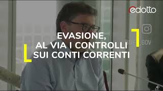 Evasione al via i controlli sui conti correnti [upl. by Violetta]