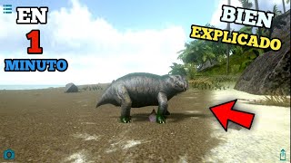 Cómo tamear un Lystrosaurus en ARK MOBILE [upl. by Nive]