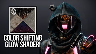 FIRST EVER Color Shifting Glow Shader In Destiny 2 Get This Before Guardian Games Ends [upl. by Cosma453]