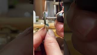 Make a Gold Emerald Ring With Me  Jewelry Making  Lot Wax Casting [upl. by Cchaddie497]