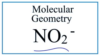 NO2  Molecular Geometry  Shape and Bond Angles [upl. by Anaeda]