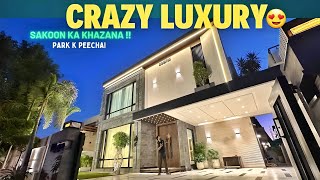 NEAREST to Park FULLY FURNISHED 1 Kanal ULTRA LUXURIOUS House of DHA Lahore Phase 6 For Sale [upl. by Nakah52]