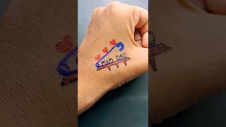 Papa maa tattoo design❤️ trending viral ytshorts satisfying shortvideo tattoo tatooart maa [upl. by Nitaf]