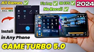 Game Turbo In Any Phone No Root  Game Turbo In Realme Oppo Vivo  How To Install Game Turbo [upl. by Ravert]