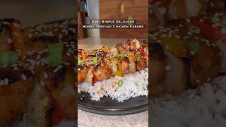 Honey Teriyaki Chicken Kabobs [upl. by Ellersick868]