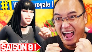 MON PREMIER TOP 1 DE LA NOUVELLE SAISON 8 SUR FORTNITE [upl. by Annaer751]