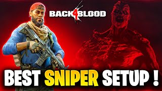 BACK 4 BLOOD 2023 HIGH DIFFICULTY OP SNIPER BUILD Deck Guide amp Explanation [upl. by Kendal]