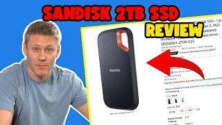 SanDisk 2TB Extreme Portable SSD  Honest Review [upl. by Siroved]