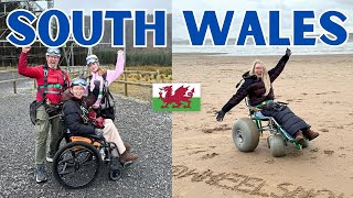 ♿️ 6 MustTry Accessible Activities in South Wales Zip lining Beach Wheelchairs and Welsh food [upl. by Imailiv748]