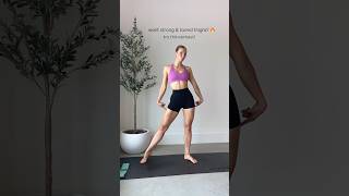 want strong toned thighs do this workout [upl. by Bainter362]