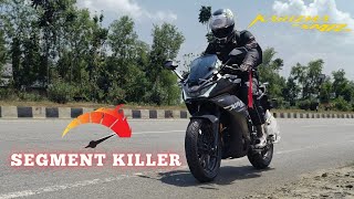 HERO KARIZMA XMR 210 TOP SPEED TEST 🔥 BETTER THAN RS 200 see why [upl. by Ala]