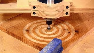 Spirals with the router [upl. by Aicnerolf]