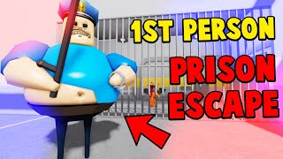 BARRYS PRISON ESCAPE in FIRST PERSON Roblox [upl. by Josephine]