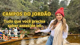 O QUE FAZER EM CAMPOS DO JORDÃO Passeios  roteiro  hospedagem e restaurantes viagem vlog [upl. by Llertnahs]