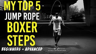 THE BEST JUMP ROPE FOOTWORK DRILLS FOR BETTER BOXING [upl. by Breech]