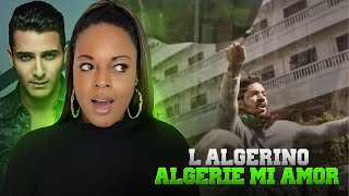 LAlgérino  ALGERIE Mi Amor with English translation subtitles lyrics REACTION 🇩🇿🖤 [upl. by Ennoval]