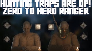 Hunting Traps ARE OP Zero to Hero RANGER  Dark and Darker [upl. by Harbour]