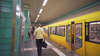 Germany Berlin UBahn ride from Friedrichsfelde to Tierpark [upl. by Kendrick]