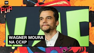 Wagner Moura na CCXP Samuel de Assis e quotKilling Evequot  Live no Pop CNN [upl. by Cleveland492]