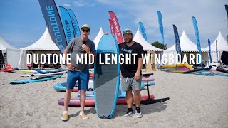 Duotone Mid Lenght WingboardSupampWingfoil Festival Fehmarn [upl. by Zetra]