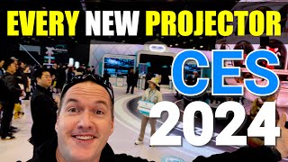 CES Projector News  Every New Projector at CES 2024 [upl. by Conias]