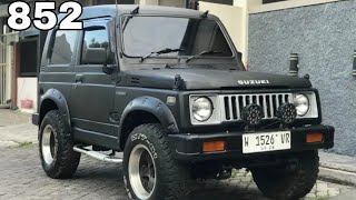 SUZUKI JIMNY 1984 MODIFIKASI SIMPLE ‼️MOBIL BEKAS MURAH 852 [upl. by Annert]