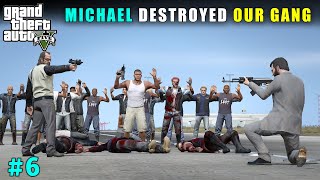 MICHAEL DESTROYED OUR BIGGEST GANG  GTA V GAMEPLAY 6  GTA 5 TECHNO GAMERZ [upl. by Ynohtnakram]