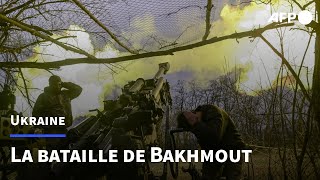 Ukraine la longue bataille pour Bakhmout  AFP [upl. by Notirb297]