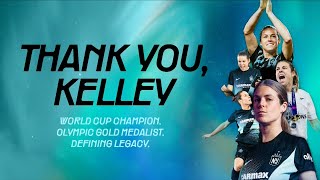 Soccer Legend Kelley OHara Retirement Speech at Gotham FC [upl. by Kaufman]