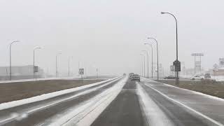 Minot ND Extreme weather November 19 2024 [upl. by Stauder]