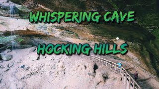 Hocking Hills State Park Whispering Cave Trail Hike [upl. by Valentijn]