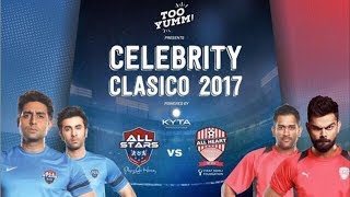 Celebrity Classico  Indian Cricket Team Vs Indian Bollywood Team Football  Amazon  Flipkart [upl. by Giaimo77]