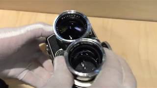 Tele Rolleiflex 135mm f40 Model K7S White face [upl. by Patten]