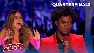 EMOTIONAL Golden Buzzer Jimmie Herrod Gives Sofia Vergara GOOSBUMPS on AGT Live Stage [upl. by Armbruster130]