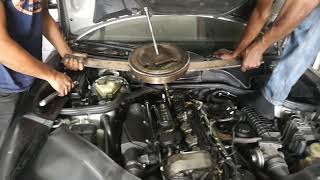 Mercedes w210 n w211 injectors removal [upl. by Orferd]