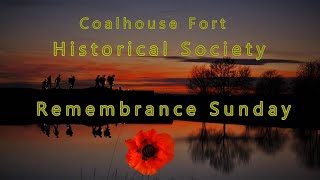 Coalhouse Fort Historical Society Remembrance Sunday [upl. by Loredana957]