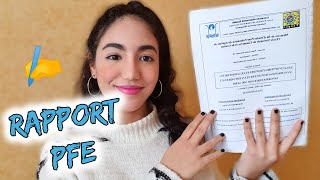 Rédaction du rapport PFE 📝  كيفاش نكتب مشروع البحث، نصائح و أمثلة تسّهل عليكم [upl. by Einnahpets]