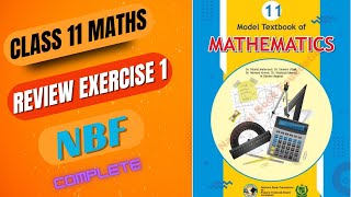 Review exercise 1 class 11 maths nbf  National book foundation math review exercise chapter 1nbf [upl. by Kendal644]