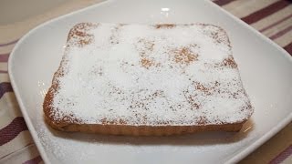 Tortino alla ricotta uvetta cannella e rhum su base di plumcake  facile veloce e buonissimo [upl. by Nospmoht]